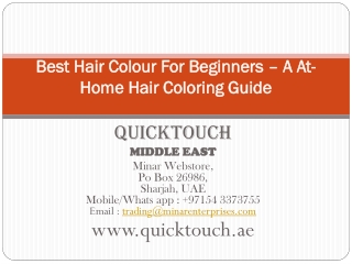 Best Hair Colour For Beginners – A At-Home Hair Coloring Guide