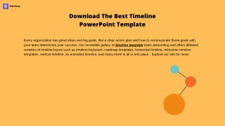 Download The Best Timeline PowerPoint Template