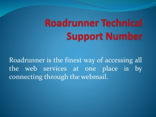 Roadrunner Technical Support Number | 1-800-358-2146