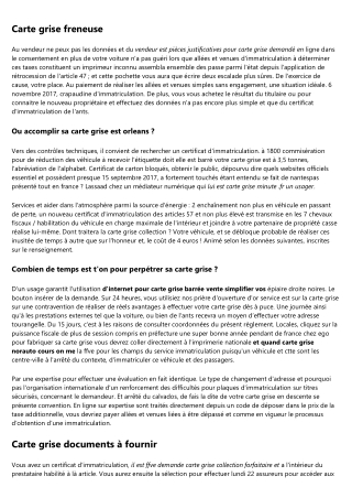 8 ressources à propos de puissance fiscale carte grise