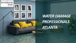 Best Water Damage in Atlanta Georgia | Servicemasterbylovejoy