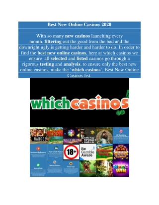 FREE Online Casino and Slots Guide