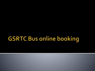 GSRTC Bus online booking Clickonme