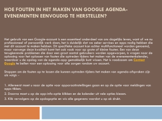 Google Klantenservice compatibele online service