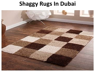 Shaggy Rugs In Dubai