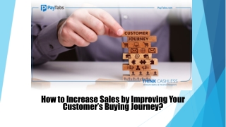 How to Increase Sales by Improving Your Customer’s Buying Journey?