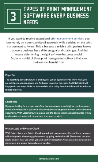 3 Types Of Print Management Software Every Business Needs