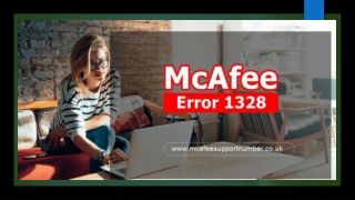 How to Fix McAfee Error 1328