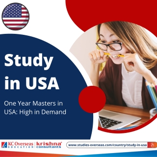 One Year Masters in USA: High in Demand