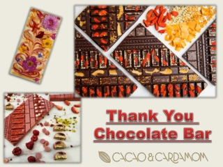 Best Chocolate Thank You Gifts | Thank You Chocolate Bar