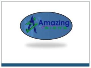 Outdoor Directional Signs For Your Customers