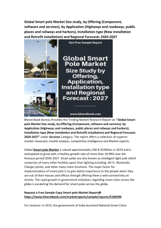 Global Smart pole Market Research Report Forecast 2027