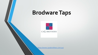 Brodware Taps