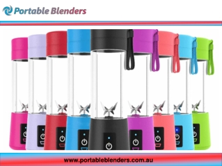 Portable smoothie blender