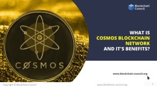 What are Cosmos Blockchain Network and its benefits?