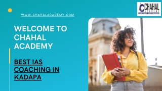 Best UPSC Coaching in Kadapa