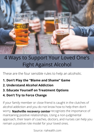 4 Ways to Support Your Loved One’s Fight Against Alcohol