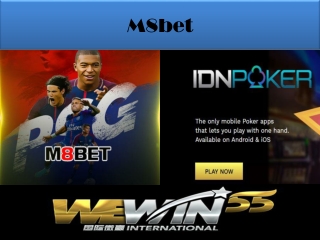 M8bet is an online betting game