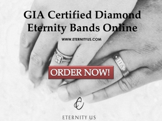 GIA Certified Diamond Eternity Bands Online -  www.eternityus.com