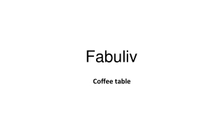 coffee tables online