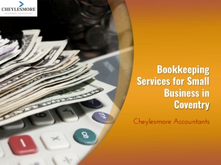 Bookkeeping Services for Small Business in Coventry