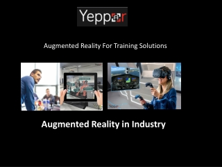 Yeppar | Augmented Reality and Virtual Reality Training