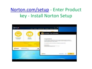 Norton.com/setup - Enter Product key - Install Norton Setup