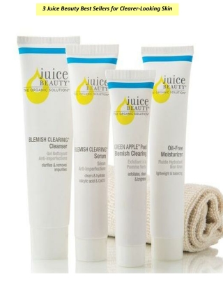 3 Juice Beauty Best Sellers for Clearer-Looking Skin