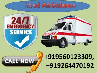 Hire High Class Road Ambulance Service in Katihar and Bhagalpur by Medivic Ambulance at Low Cost