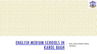 English Medium School in Karol Bagh