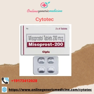 Buy Cytotec Online | Cytotec Pills Online | Online Generic Medicine