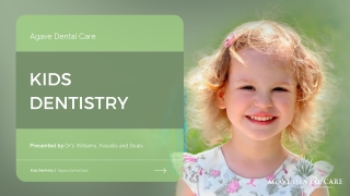 Kids Dentistry El Paso - Agave Dental Care