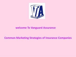 Common Marketing Strategies of Insurance Companies