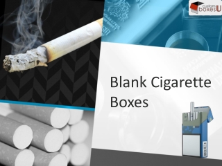 Blank cigarette boxes Wholesale for Packaging in USA