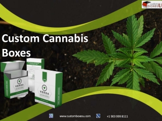 Custom Cannabis Boxes to increase your sales