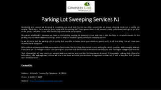 Janitorial services NJ
