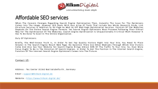 SEO services for small business