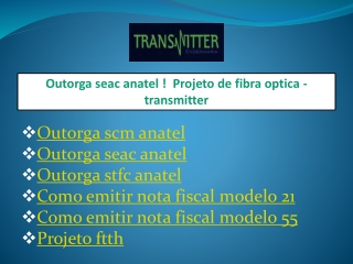 Projeto ftth