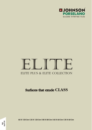 Elite Plus Collection by HRJ India | 60 X 120 Cm I 20 X 120 Cm I 60 X 60 Cm I 30 X 60 Cm | Johnson Tiles rajkot Collecti