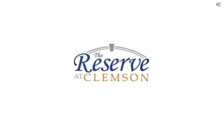 Find Student Apartments At The Reserve at Clemson