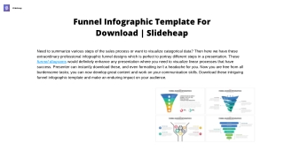 Funnel Infographic Template For Download | Slideheap