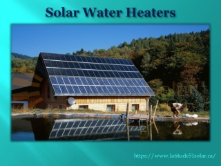 Solar Water Heaters