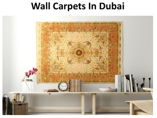 Wall Carpets In Dubai