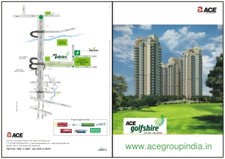Ace Golfshire sector 150 Noida Brochure PDF | 3/4 bhk apartments in Sector 150 Noida