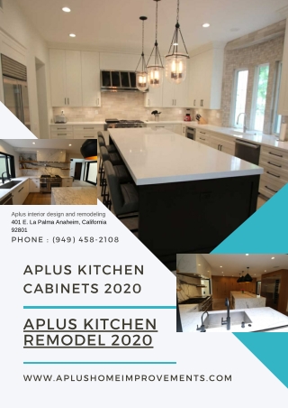 Aplus kitchen cabinets 2020