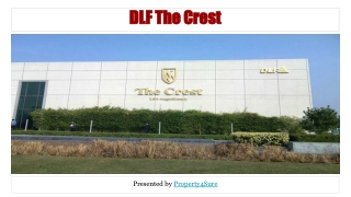 Dlf The Crest for Sale on Golf Course Road Gurugram