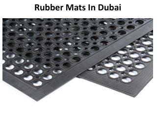 Rubber Mats In Dubai