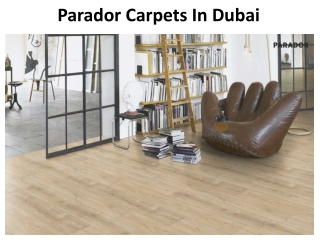 Parador Carpets In Dubai