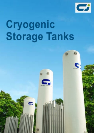 Cryogenic Storage Tanks -Cryogas Equipment