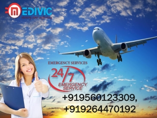 Book Top-Quality Air Ambulance in Bangalore by Medivic Aviation